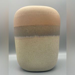 Vintage Rodolfo Padilla Pottery Multi Color Glaze Speckle Vase